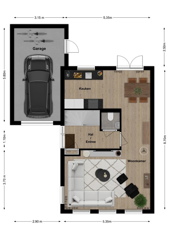 mediumsize floorplan